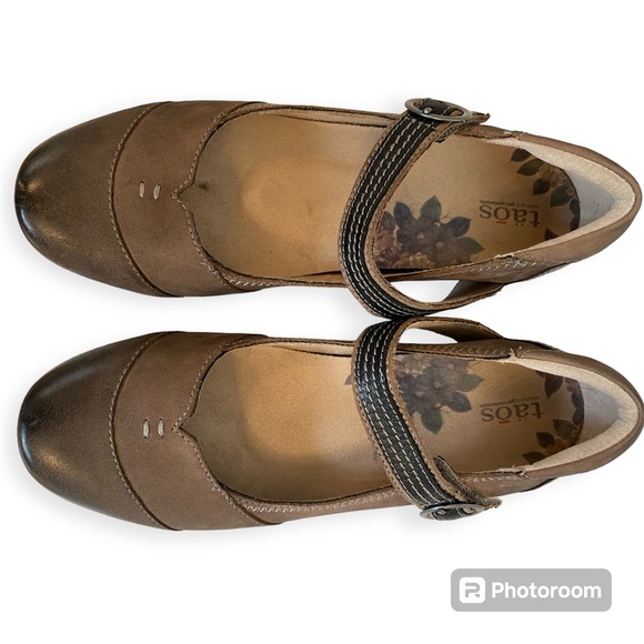 Taos leather Mary Jane shoes Sz 7.5 - Picture 3 of 14